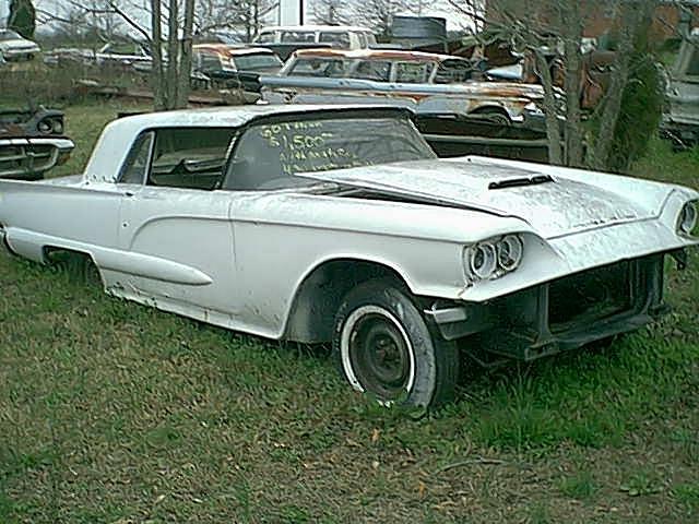 1960 FORD THUNDERBIRD Gray Court SC 29645 Photo #0001813A