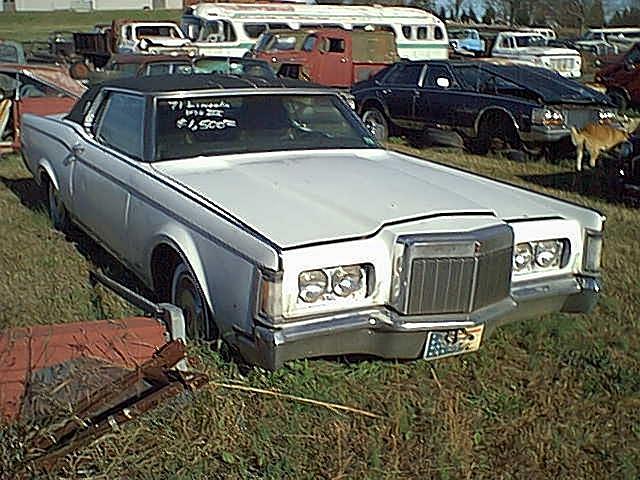 1971 LINCOLN MARK III Gray Court SC 29645 Photo #0001825A