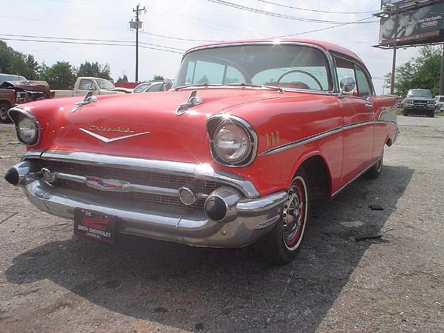 1957 CHEVROLET BEL AIR Gray Court SC 29645 Photo #0001865A