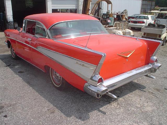 1957 CHEVROLET BEL AIR Gray Court SC 29645 Photo #0001865A