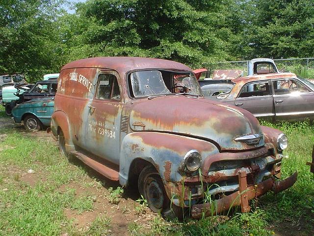 1954 CHEVROLET PANEL Gray Court SC 29645 Photo #0001874A