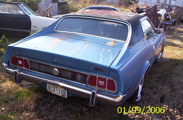 1973 FORD MUSTANG Gray Court SC 29645 Photo #0001882A