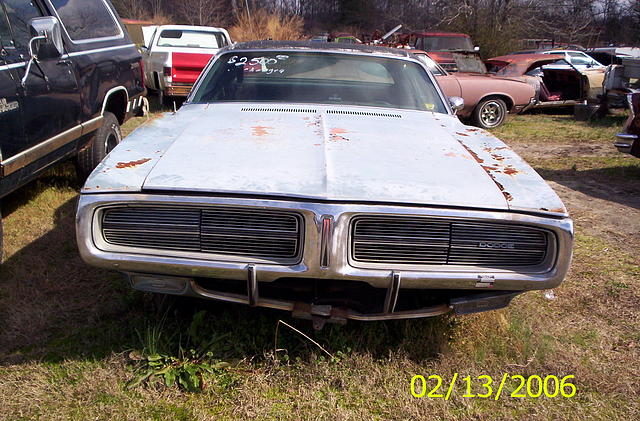 1971 DODGE CHARGER Gray Court SC 29645 Photo #0001895A