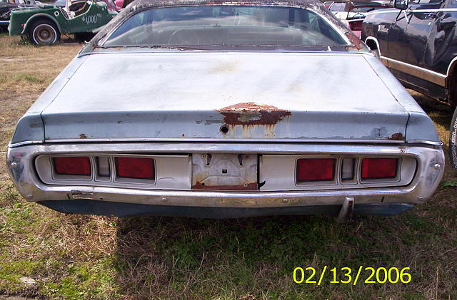 1971 DODGE CHARGER Gray Court SC 29645 Photo #0001895A