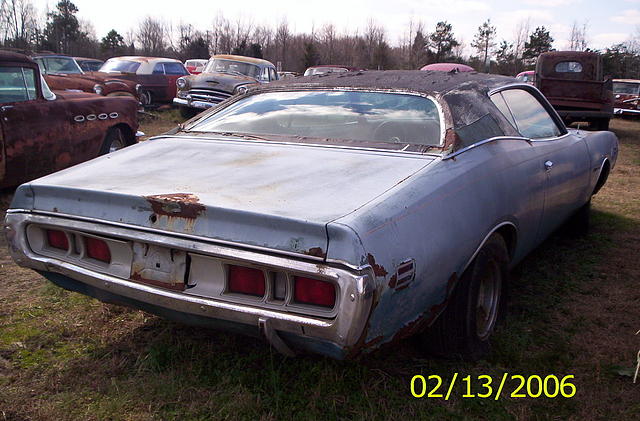 1971 DODGE CHARGER Gray Court SC 29645 Photo #0001895A