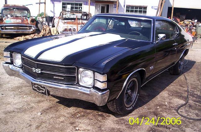 1971 CHEVROLET CHEVELLE SS454 Gray Court SC 29645 Photo #0001907A