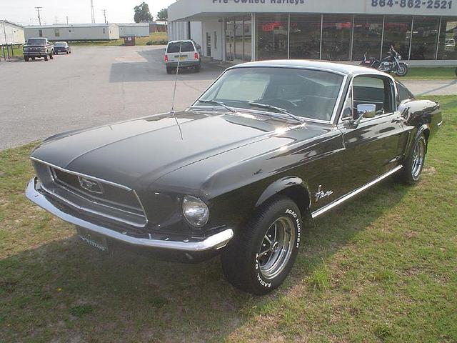 1968 FORD MUSTANG Gray Court SC 29645 Photo #0001918A