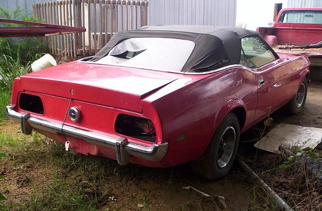 1973 FORD MUSTANG Gray Court SC 29645 Photo #0001928A