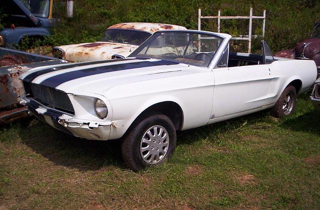 1968 FORD MUSTANG Gray Court SC 29645 Photo #0001931A