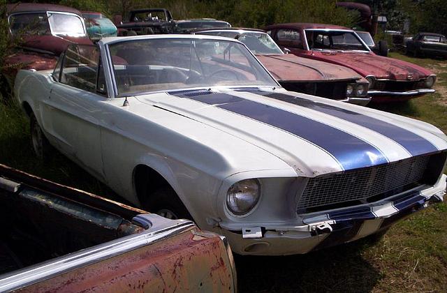 1968 FORD MUSTANG Gray Court SC 29645 Photo #0001931A