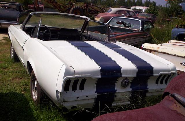 1968 FORD MUSTANG Gray Court SC 29645 Photo #0001931A