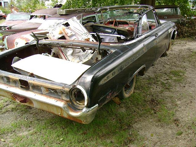 1962 FORD GALAXIE SUNLINER Gray Court SC 29645 Photo #0001933A