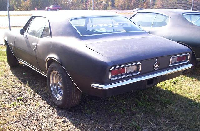 1967 CHEVROLET CAMARO Gray Court SC 29645 Photo #0001938A