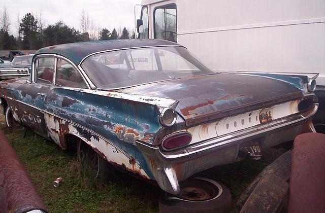 1959 PONTIAC CATALINA Gray Court SC 29645 Photo #0001964A