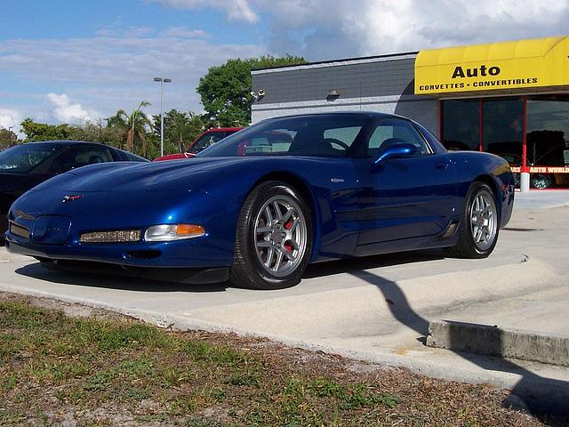 2002 Chevrolet Corvette Z06 (Blue) Fort Myers FL 33901 Photo #0002444A