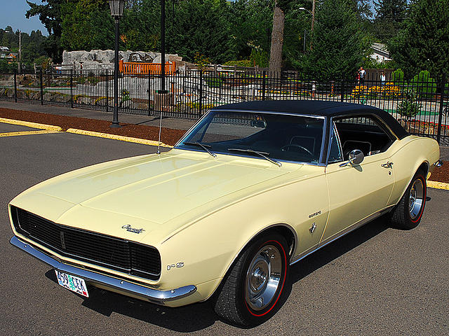 1967 CHEVROLET CAMARO RS Eugene OR 97403 Photo #0003338A