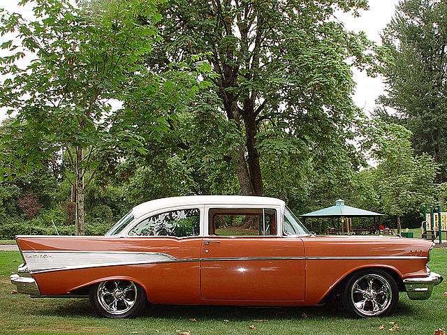 1957 CHEVROLET 210 Eugene OR 97403 Photo #0003349A