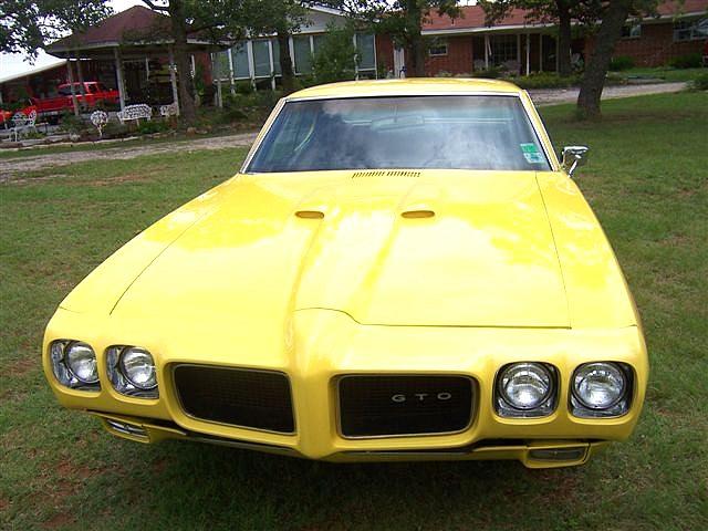 1970 PONTIAC GTO (THE JUDGE) Wilson OK 73443 Photo #0003368A