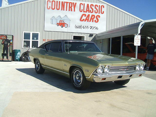 1968 CHEVROLET CHEVELLE Staunton IL 62088 Photo #0004438A