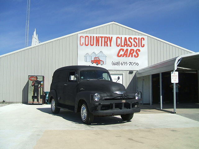 1955 CHEVROLET PANEL TRUCK Staunton IL 62088 Photo #0004441A