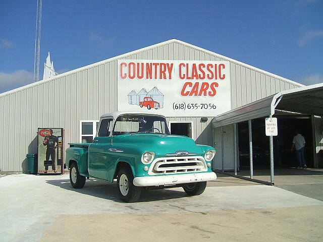 1957 CHEVROLET PICKUP Staunton IL 62088 Photo #0004445A