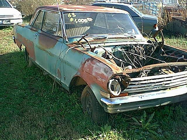 1963 CHEVROLET CHEVY II Gray Court (near Greenville) SC 29645 Photo #0004474A