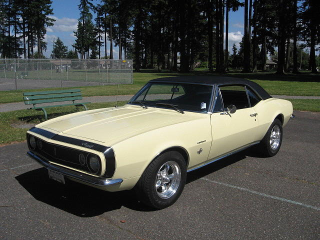 1967 CHEVROLET CAMARO Tacoma WA 98409 Photo #0004722A