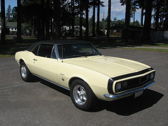 1967 CHEVROLET CAMARO Tacoma WA 98409 Photo #0004722A