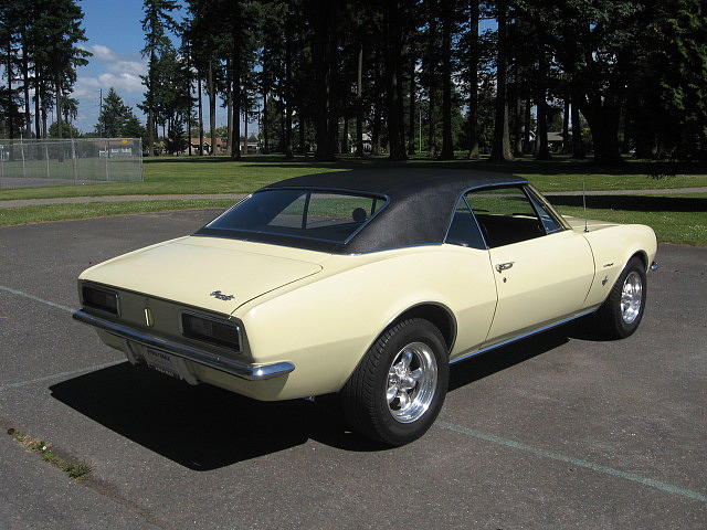 1967 CHEVROLET CAMARO Tacoma WA 98409 Photo #0004722A