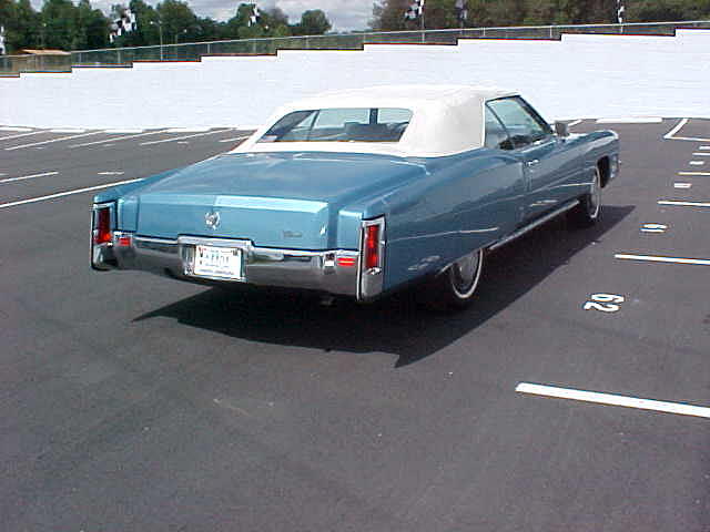 1972 CADILLAC ELDORADO Lillington NC 27546 Photo #0004725A