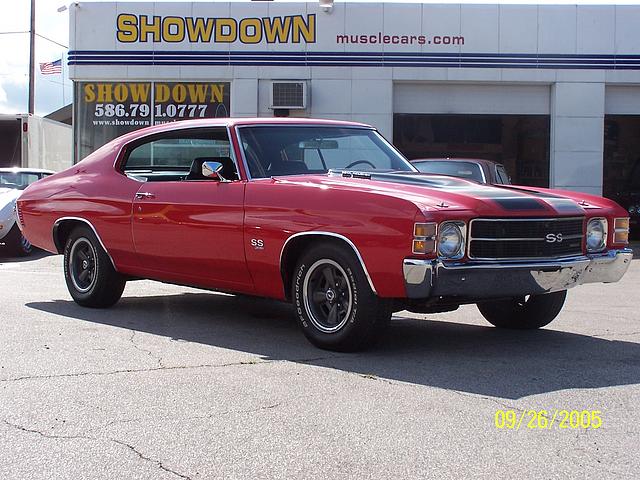 1971 CHEVROLET CHEVELLE SS Clinton Township MI 48035 Photo #0004738A