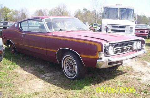 1968 FORD TORINO GT Gray Court (near Greenville) SC 29645 Photo #0004833A