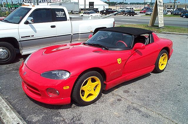 1996 DODGE VIPER GTS Tifton GA 31793 Photo #0004932A