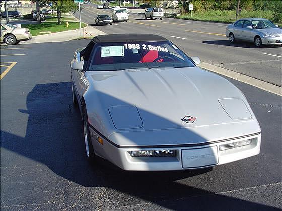 1988 CHEVROLET CORVETTE Downers Grove IL 60515 Photo #0005028A