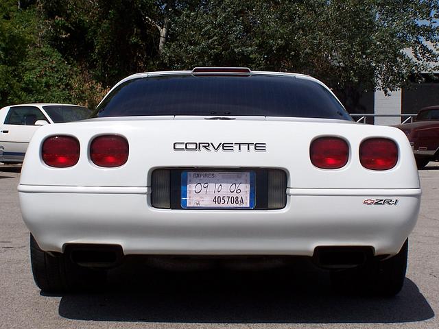 1992 CHEVROLET CORVETTE ZR-1 Clinton Township MI 48035 Photo #0005036A