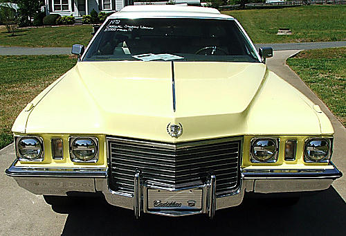 1972 CADILLAC FLEETWOOD Concord NC 28027 Photo #0005049A