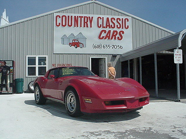 1981 CHEVROLET CORVETTE Staunton IL 62088 Photo #0005294A