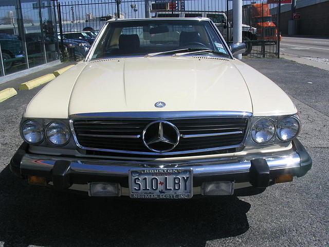 1986 MERCEDES BENZ 560SL Houston TX 77057 Photo #0005392A