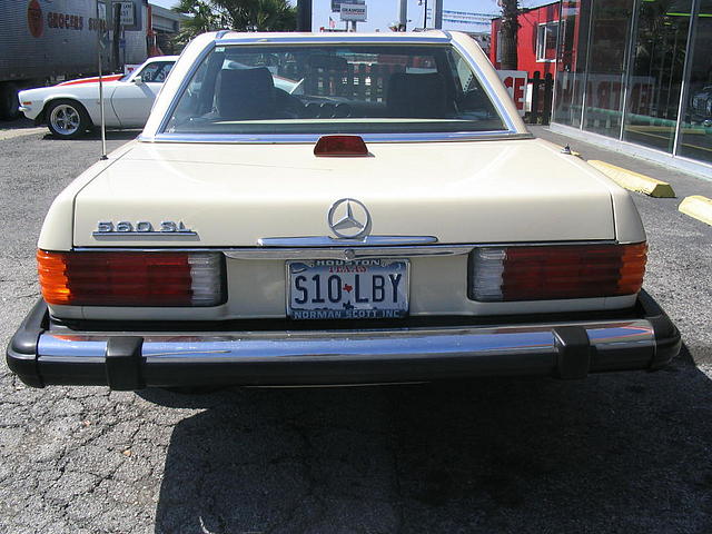 1986 MERCEDES BENZ 560SL Houston TX 77057 Photo #0005392A