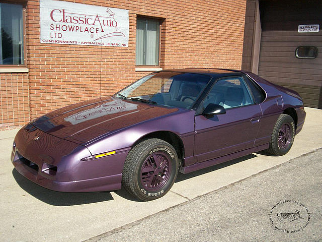 1985 PONTIAC FIERO GT Troy MI 48084 Photo #0005430A