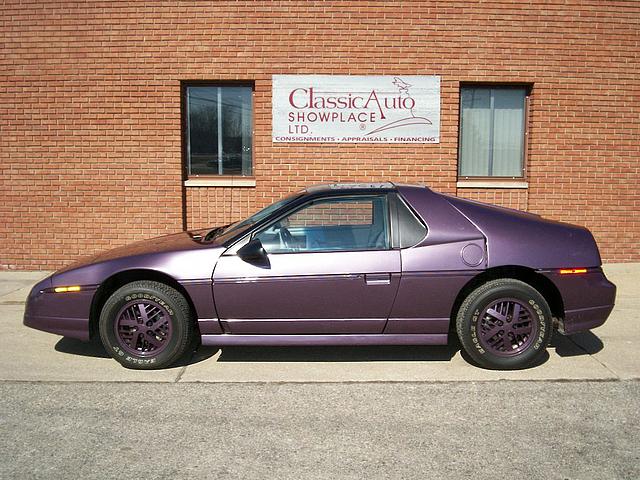 1985 PONTIAC FIERO GT Troy MI 48084 Photo #0005430A