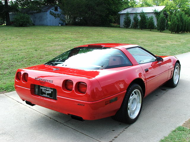 1992 CHEVROLET CORVETTE ZR 1 Concord NC 28027 Photo #0005616A