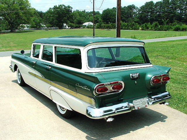 1958 FORD COUNTRY SEDAN Concord NC 28027 Photo #0005695A