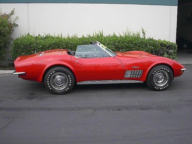 1972 CHEVROLET CORVETTE Riverside CA 92503 Photo #0005781A