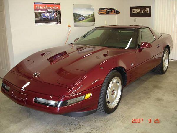 1993 CHEVROLET CORVETTE North Canton OH 44720 Photo #0006315A