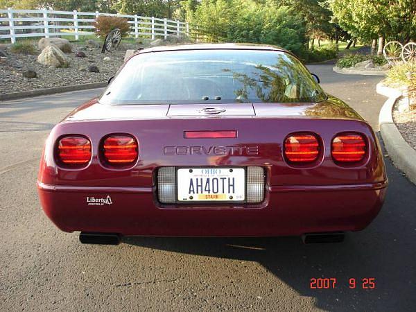 1993 CHEVROLET CORVETTE North Canton OH 44720 Photo #0006315A