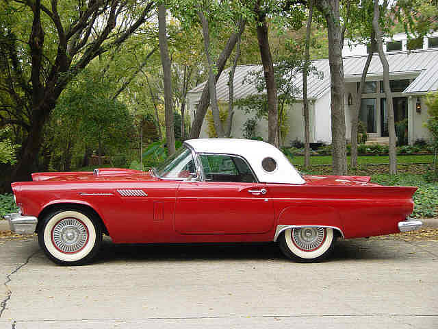 1957 FORD THUNDERBIRD Dallas TX 75252 Photo #0006738A