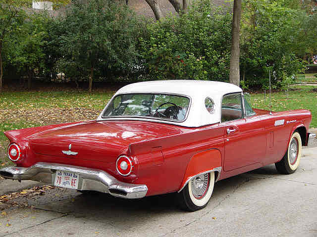 1957 FORD THUNDERBIRD Dallas TX 75252 Photo #0006738A