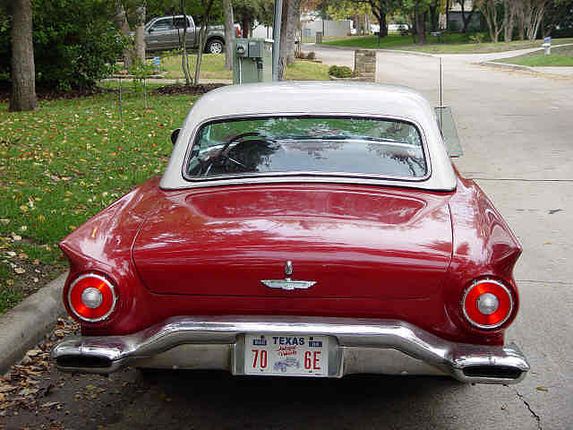 1957 FORD THUNDERBIRD Dallas TX 75252 Photo #0006738A