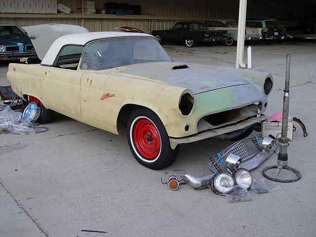 1955 FORD THUNDERBIRD Dallas TX 75252 Photo #0006739A